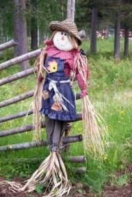 Scarecrow Guarding the Gate